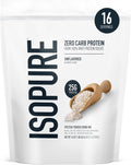 Isopure Zero Carb Whey Isolate Protein Powder, Unflavored 1 LB